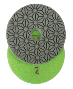 Tarcza polerska diamentowa 100 mm- gran. 2 DRY / WET