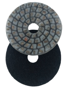 Tarcza polerska plastik  100 mm gran. "2"