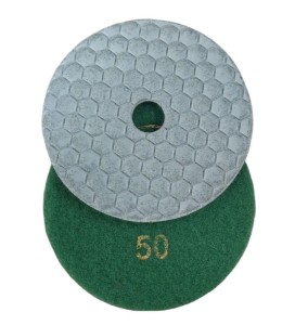 Tarcza polerska diamentowa 100mm -gran. 50 DRY