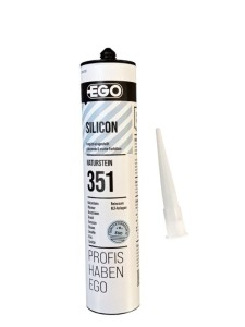 Silikon 351 EGO 310 ml schwarz / czarny