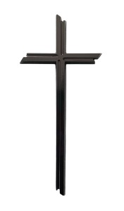 Krzyż nagrobny -na pomnik 50 cm (aluminium) 