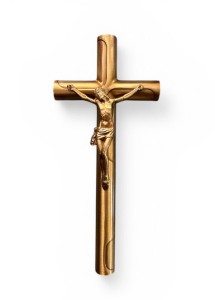 Krzyż nagrobny - na pomnik 30 cm brąz