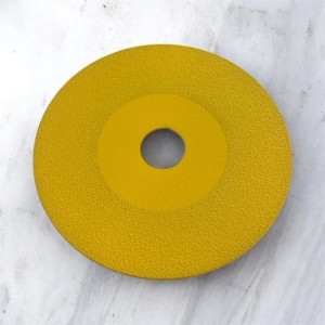 Tarcza  z nasypem galwanicznym  125 mm GLASS    