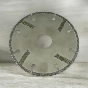 Tarcza z nasypem galwanicznym 125 mm