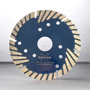 Tarcza diamentowa 105 mm turbo
